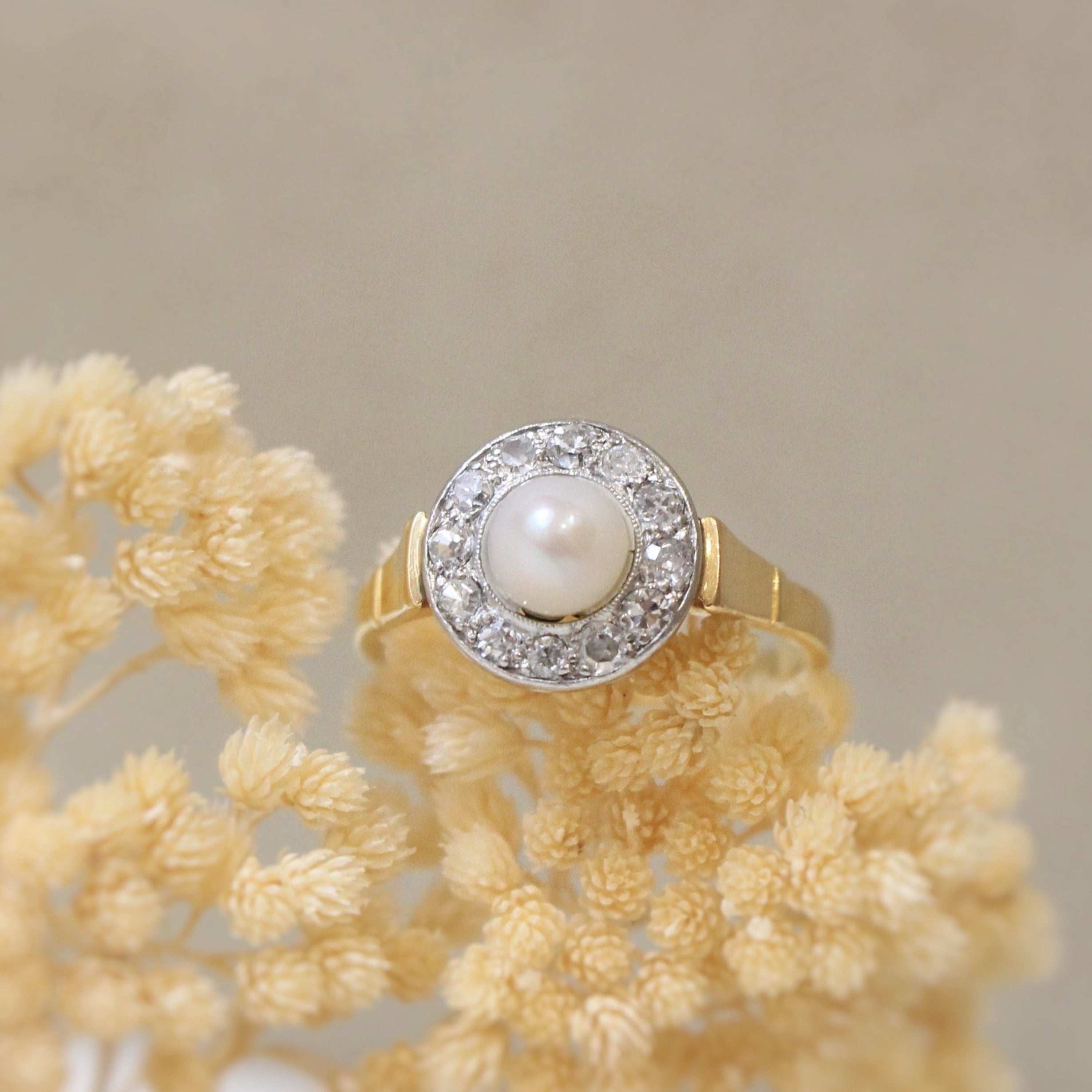 Bague discount perle culture