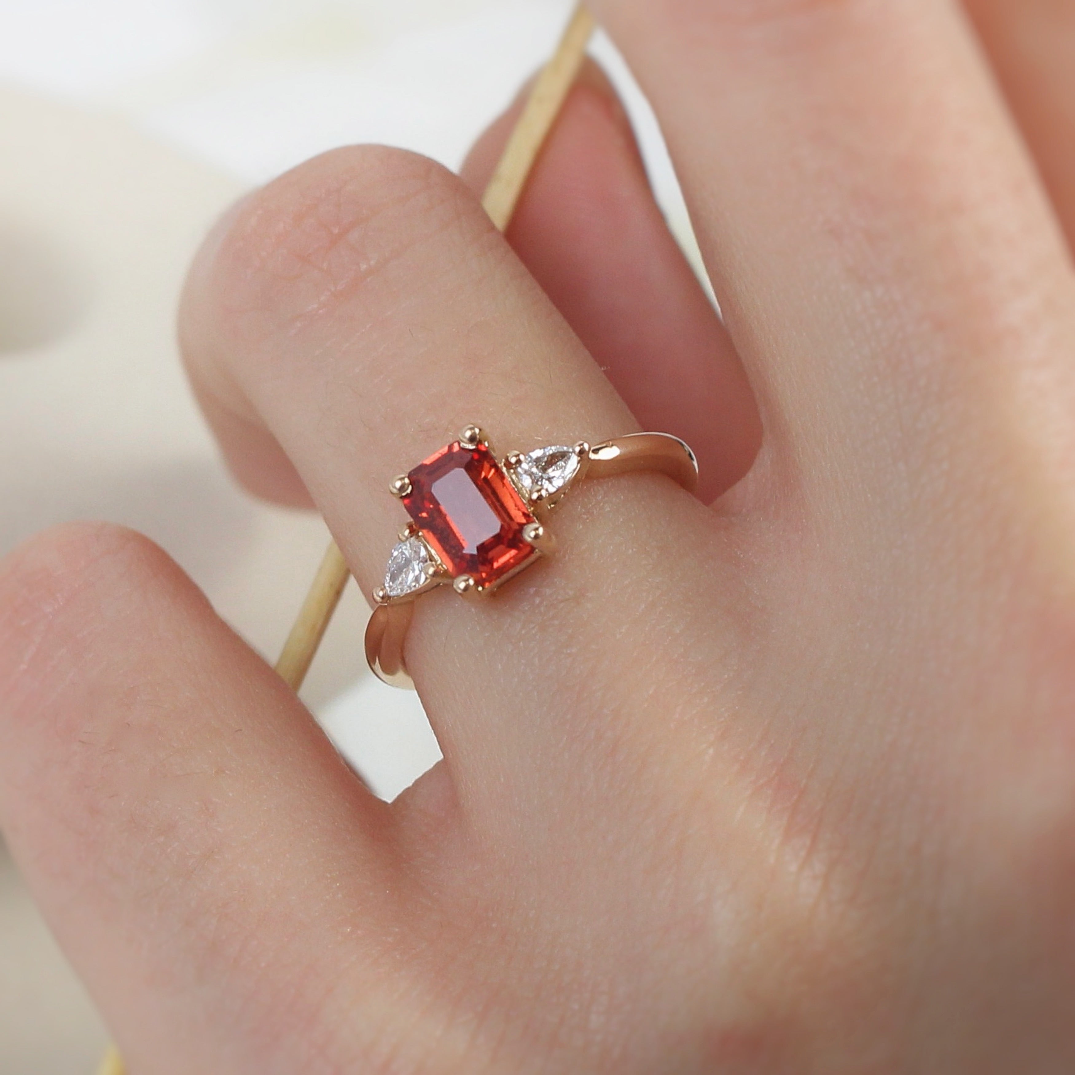 Bague mauboussin saphir orange hot sale