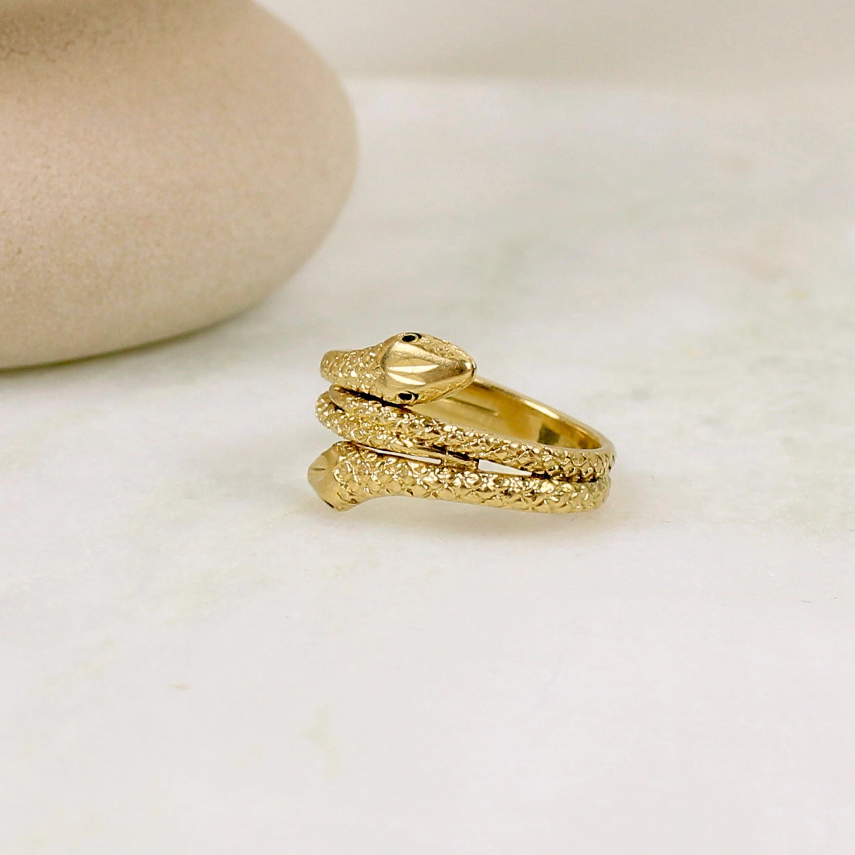 Bague serpent 2025 or 18 carats